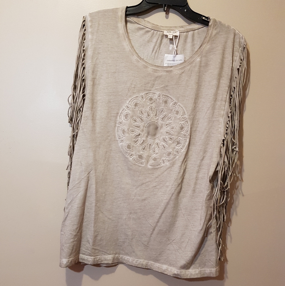 NWT Green coast blouse size:L